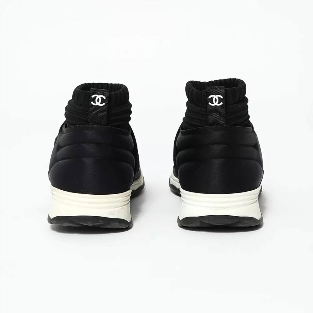 Chanel 'CC' Sock Sneakers